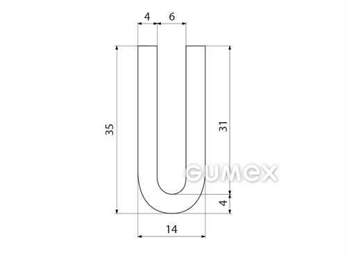 SILIKONPROFILE U-FORM